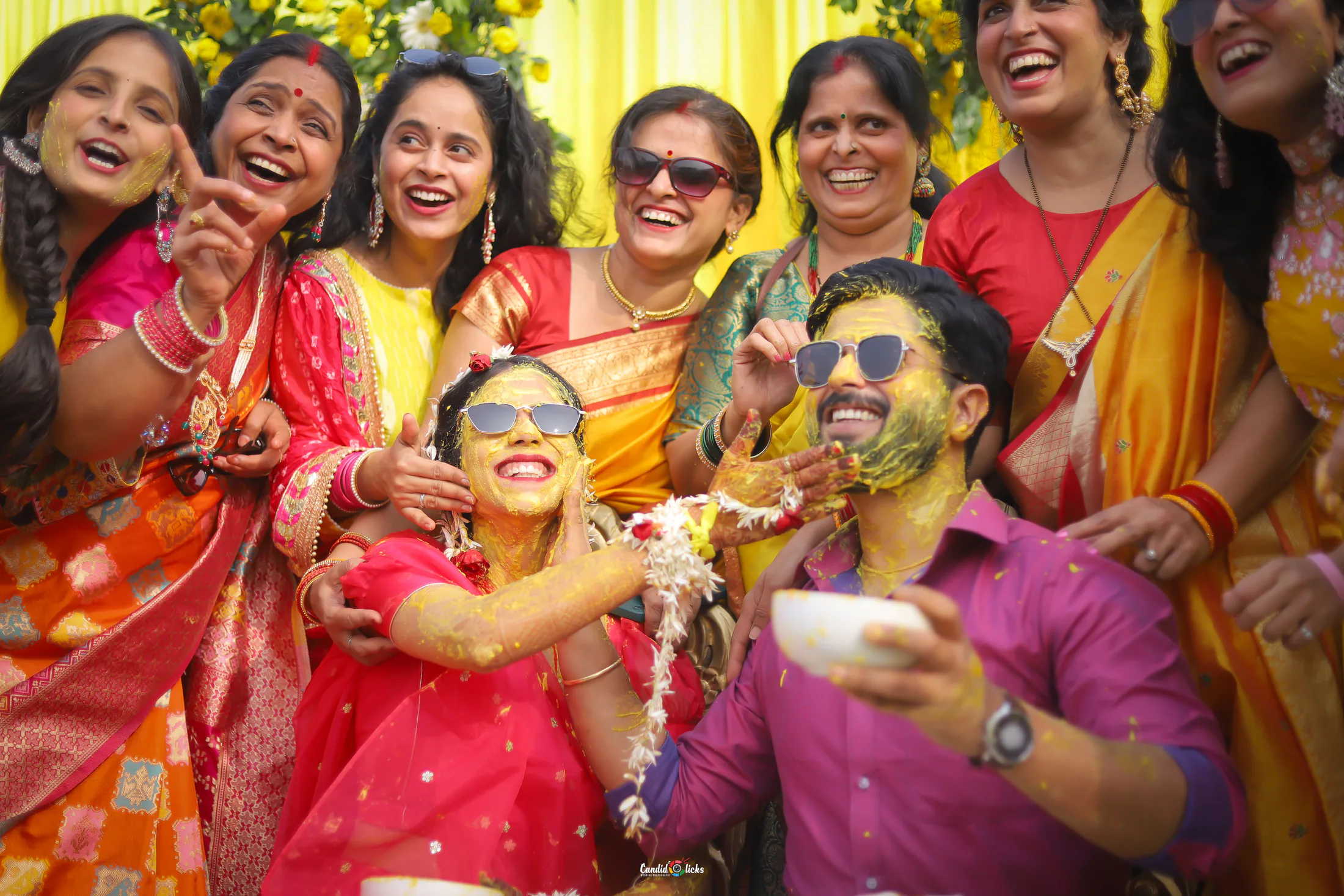 Haldi Photography in Gorakhpur, Full of Colour and Connection