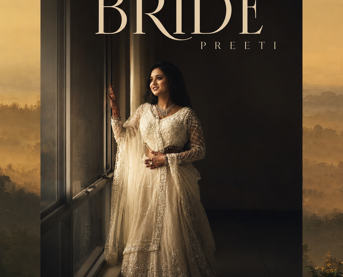 Bride Preeti — Elegant bridal portrait